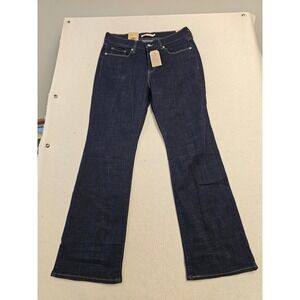 Levis Classic Bootcut Jeans Womens 8 Short W29 L30 Dark Wash Stellar Stretch
